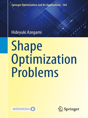 cover image of Shape Optimization Problems